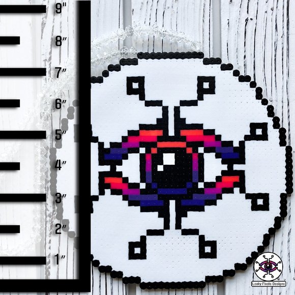 Leaky Pixels Perler Necklace - Picture 5 of 5